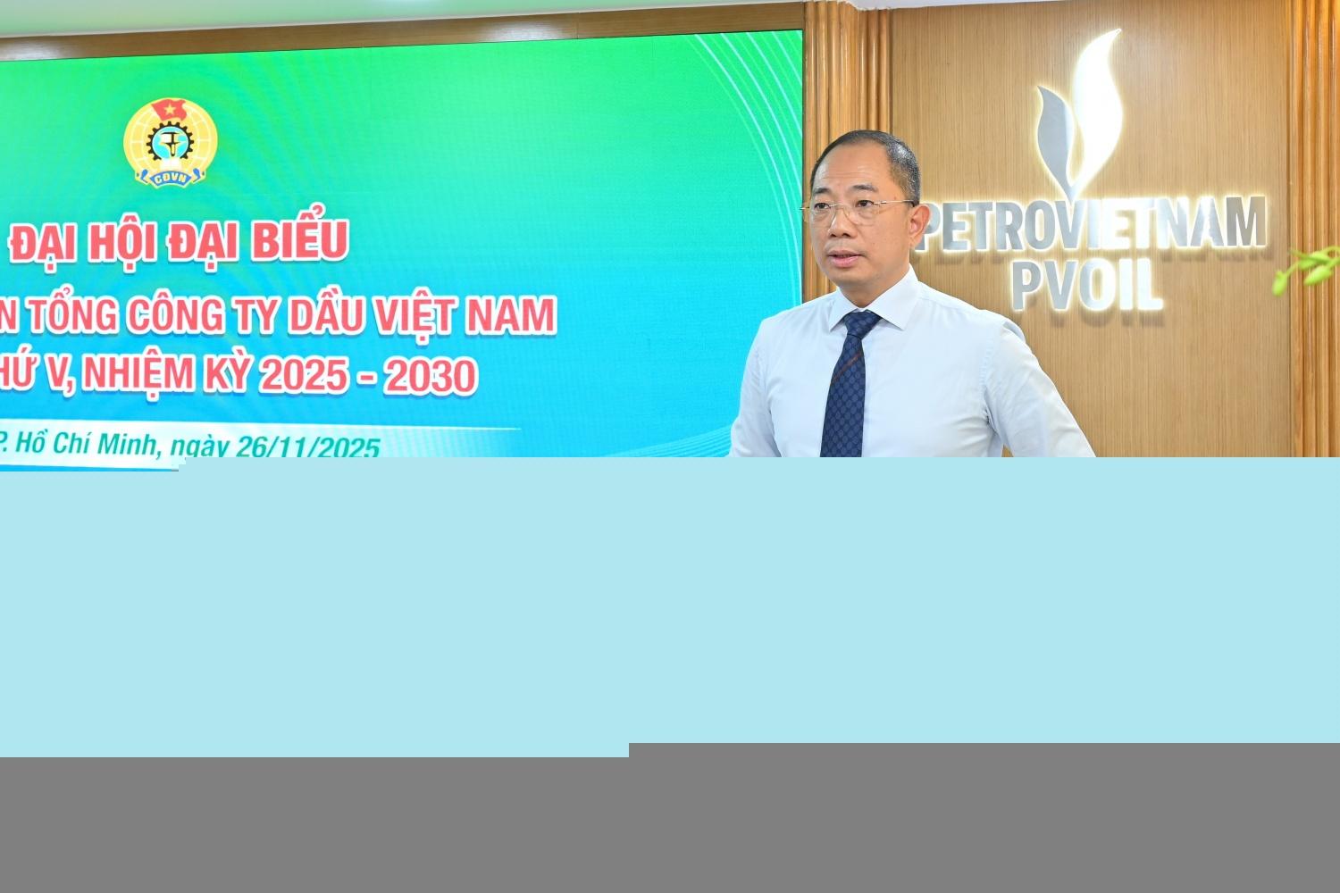 Đ/c Cao Hoài Dương – Bí thư Đảng ủy, Chủ tịch HĐQT Tổng công ty chỉ đạo tại Đại hội