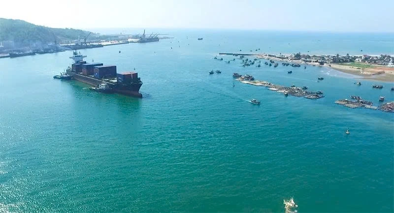 Ngành logistics Thanh Hóa nhờ hạ tầng và cảng biển. Ảnh: internet