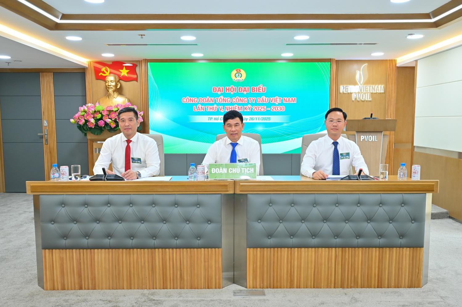 Đoàn Chủ tịch điều hành Đại hội