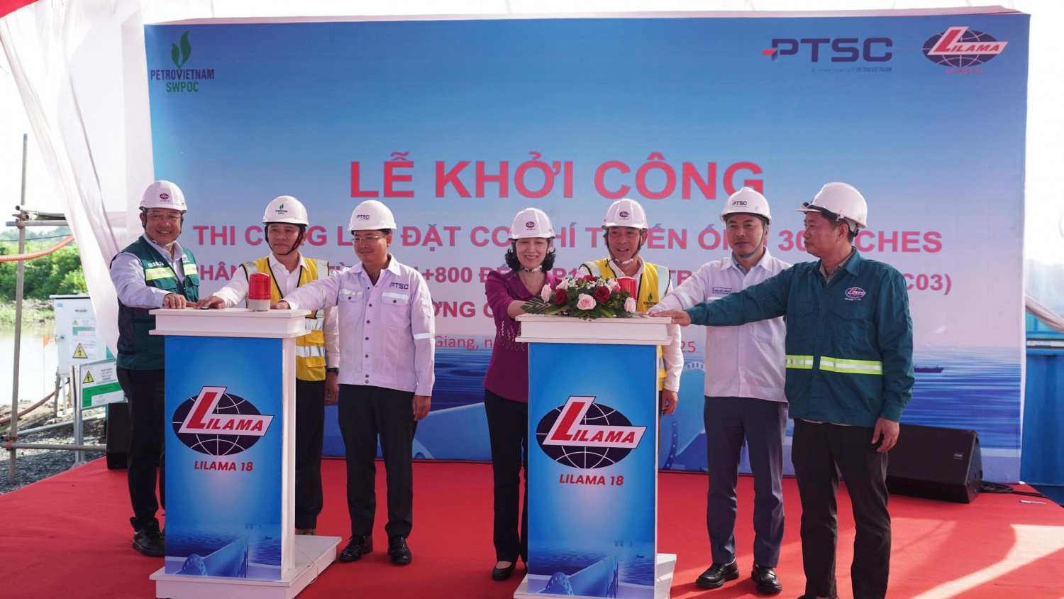 Khởi động thi công cơ khí tuyến ống bờ Lô B - Ô Môn: Mốc tiến độ quan trọng trên toàn tuyến