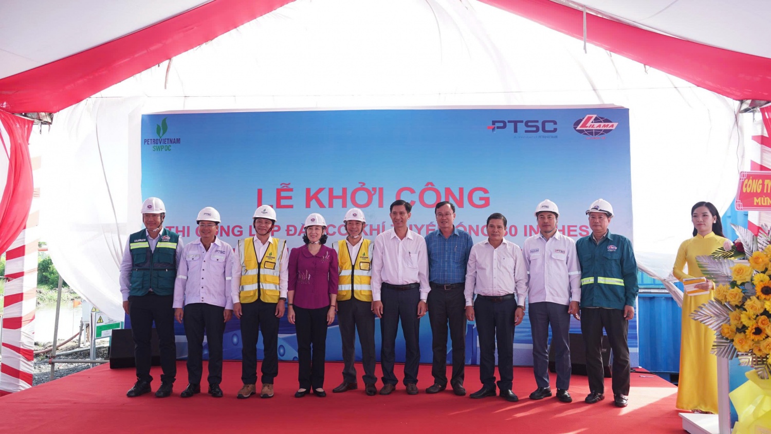 Khởi động thi công cơ khí tuyến ống bờ Lô B - Ô Môn: Mốc tiến độ quan trọng trên toàn tuyến