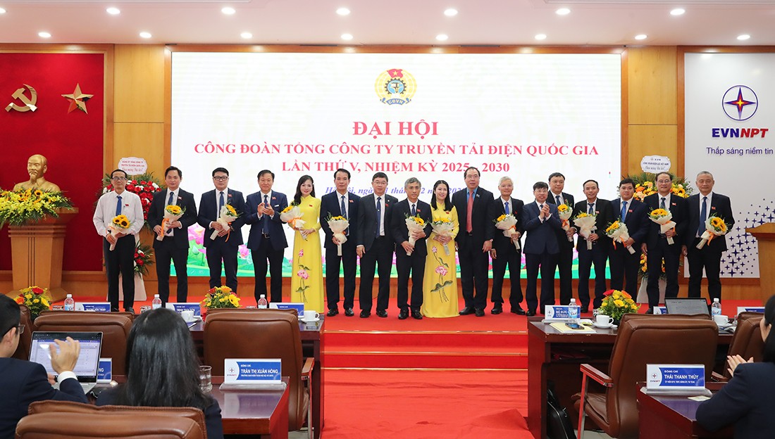 Đại hội Công đoàn EVNNPT lần thứ V (nhiệm kỳ 2025-2030)