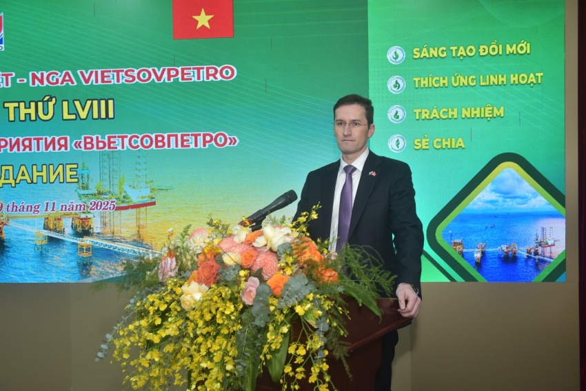 Kỳ họp 58 Hội đồng Liên doanh Việt - Nga Vietsovpetro: Ghi dấu bước tiến 2025, mở rộng tầm nhìn đến 2050