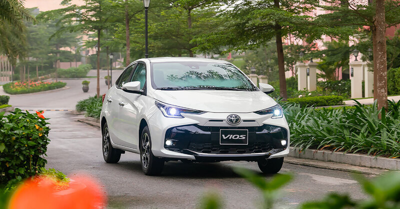 Toyota Vios lăn bánh chỉ từ 545 triệu đồng, ngang giá niêm yết. Ảnh: Toyota Việt Nam