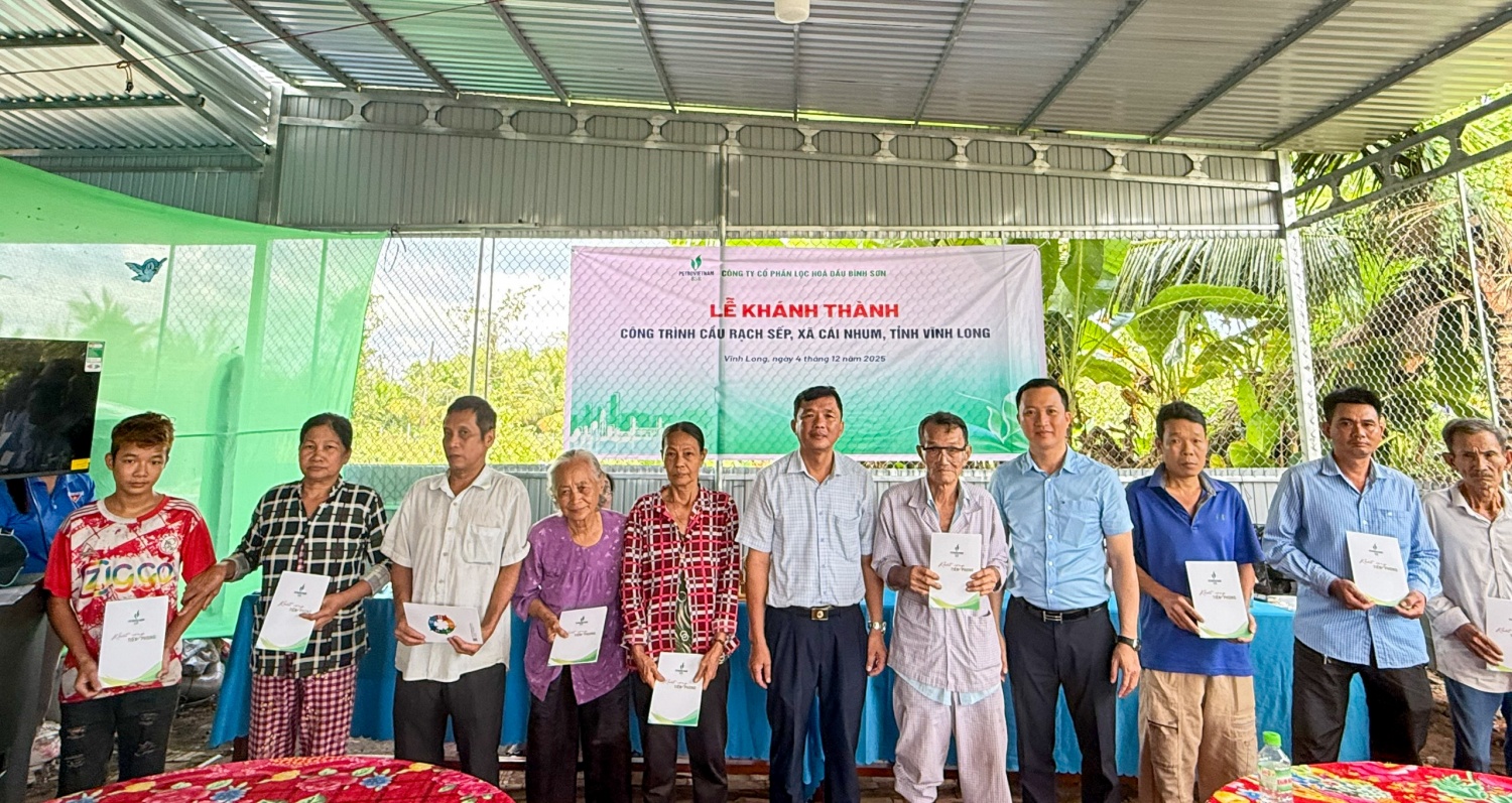 BSR khánh thành cầu giao thông nông thôn tại Vĩnh Long