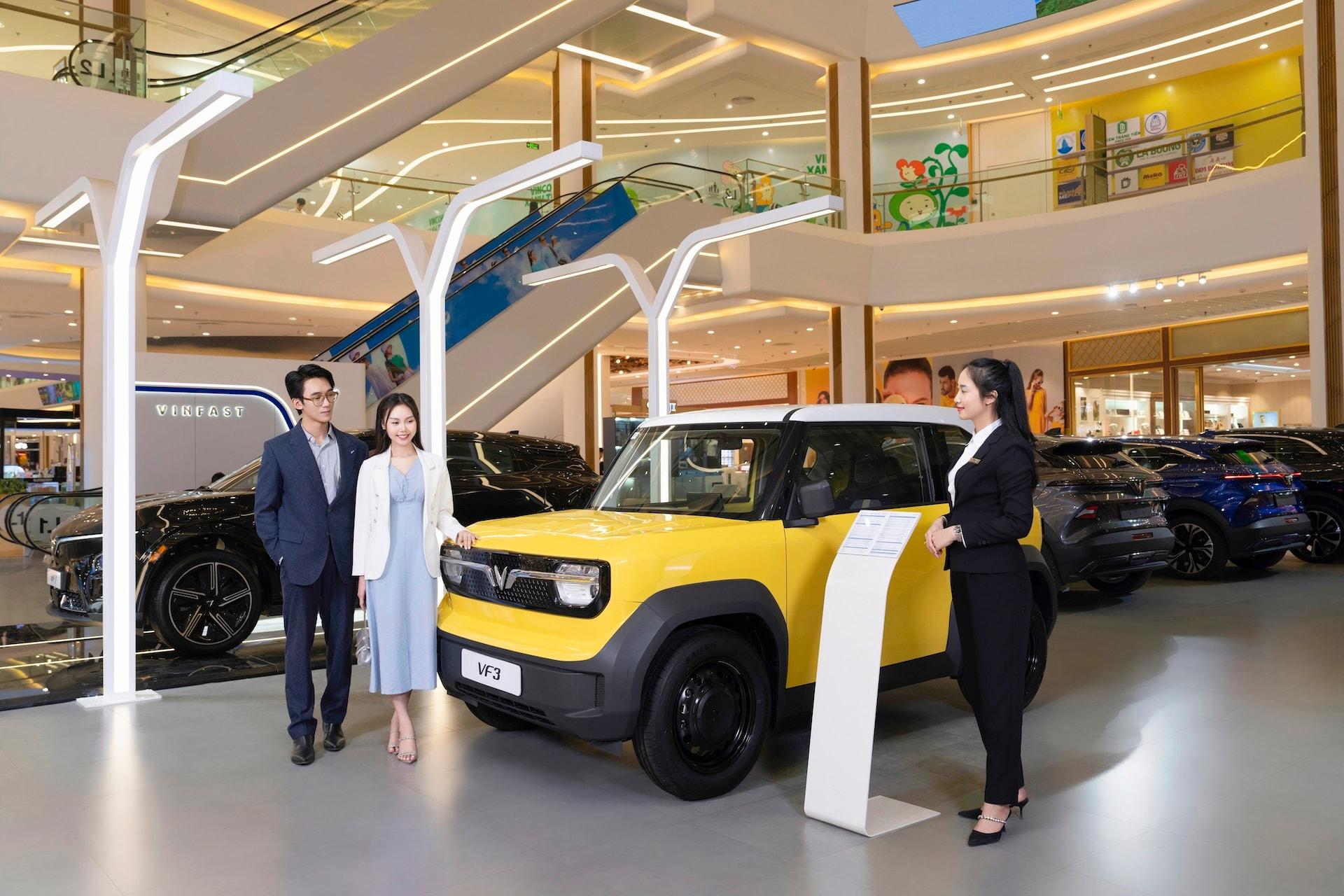 VinFast VF 3 là mẫu xe bán chạy nhất thị trường khi tính lũy kế 11 tháng năm 2025 - Ảnh: VF