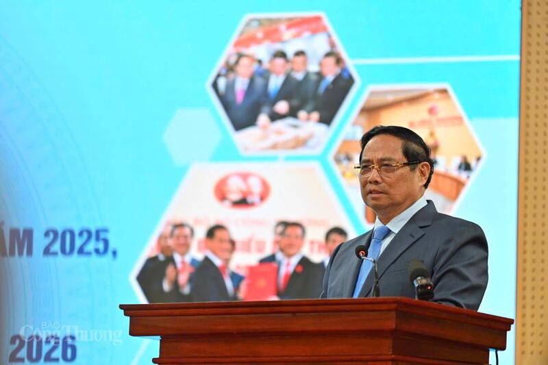 Thủ tướng Phạm Minh Chính phát biểu chỉ đạo hội nghị.