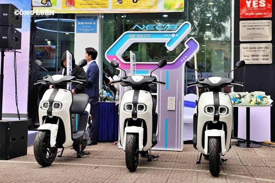 Dịch vụ đổi pin xe máy điện Yamaha bắt đầu áp dụng tại Hà Nội từ ngày 1/1/2026.