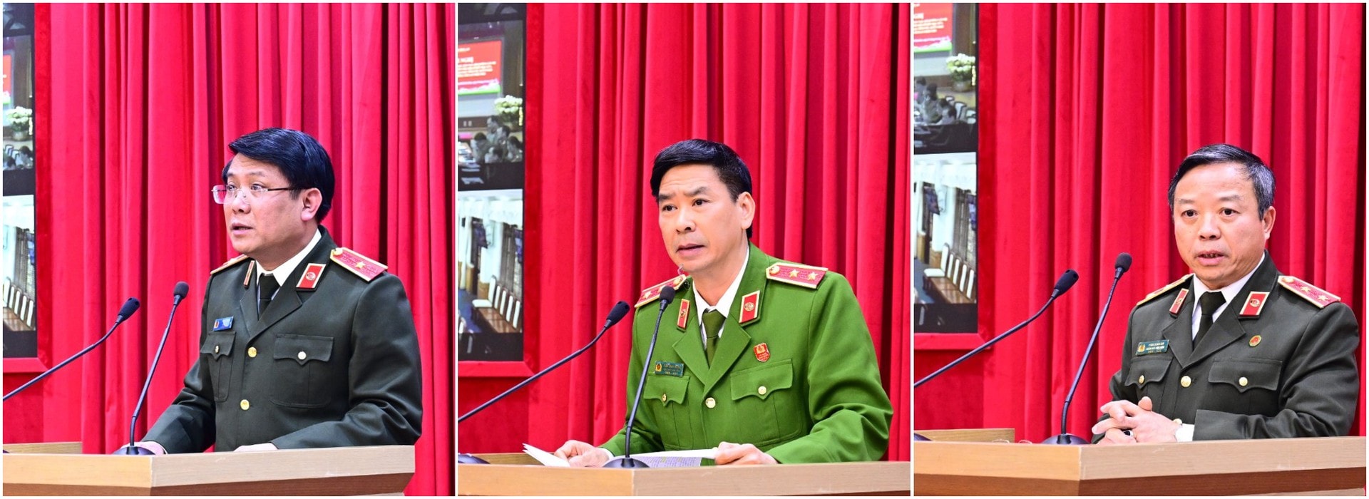 Các đại biểu tham luận tại Hội nghị