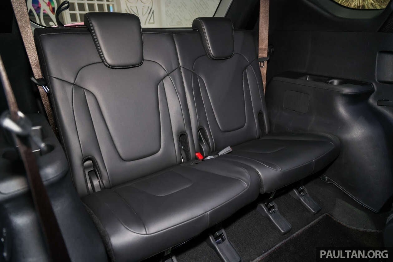Hàng ghế thứ 3 trên Hyundai Stargazer 2026 - Ảnh: Paultan