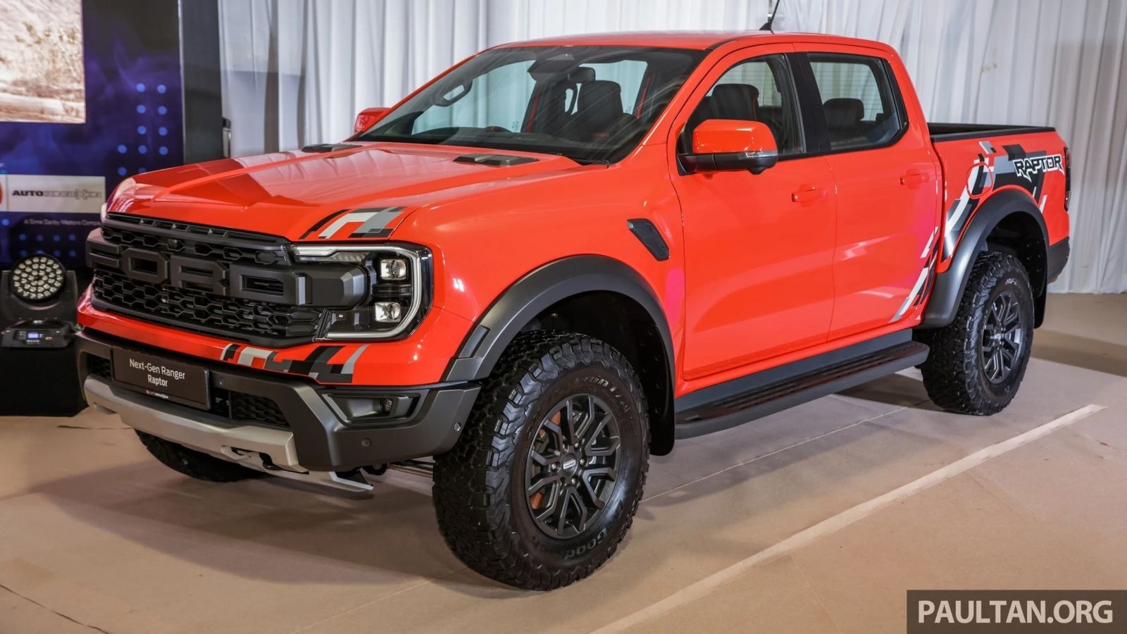 Ford Ranger Raptor V6 tại thị trường Malaysia - Ảnh: Paultan