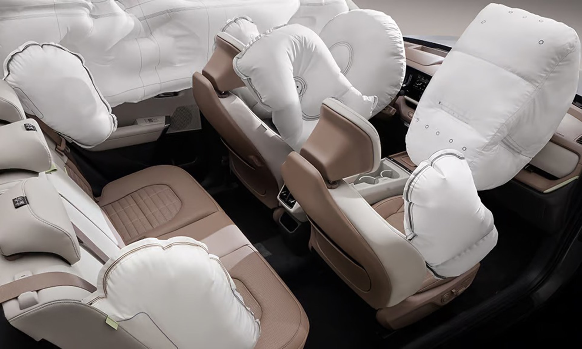 Kia Seltos 2026 trang bị đến 9 túi khí - Ảnh: Kia