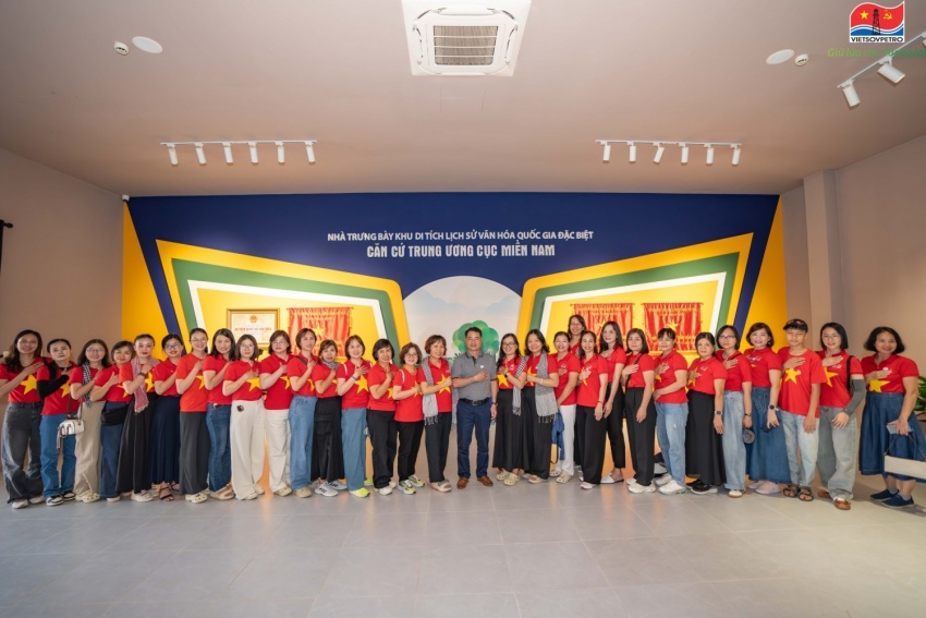 Nữ công Vietsovpetro: Dấu ấn hoạt động sôi nổi trong năm 2025