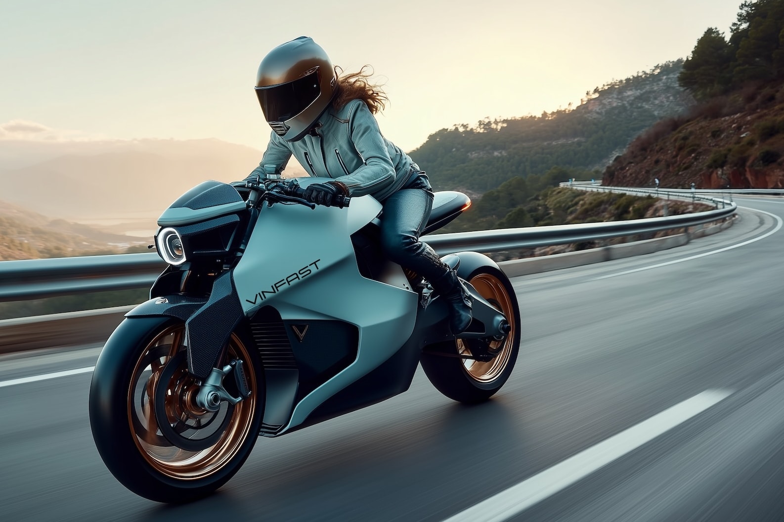 Mẫu mô tô thể thao VinFast Sulad - Ảnh: VF
