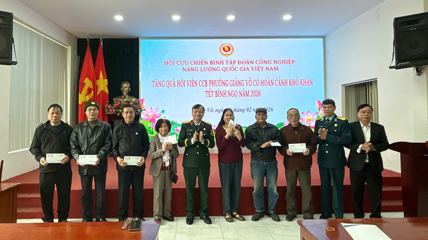 Hội CCB Petrovietnam lan tỏa nghĩa tình, thắp sáng mùa Xuân Bính Ngọ 2026