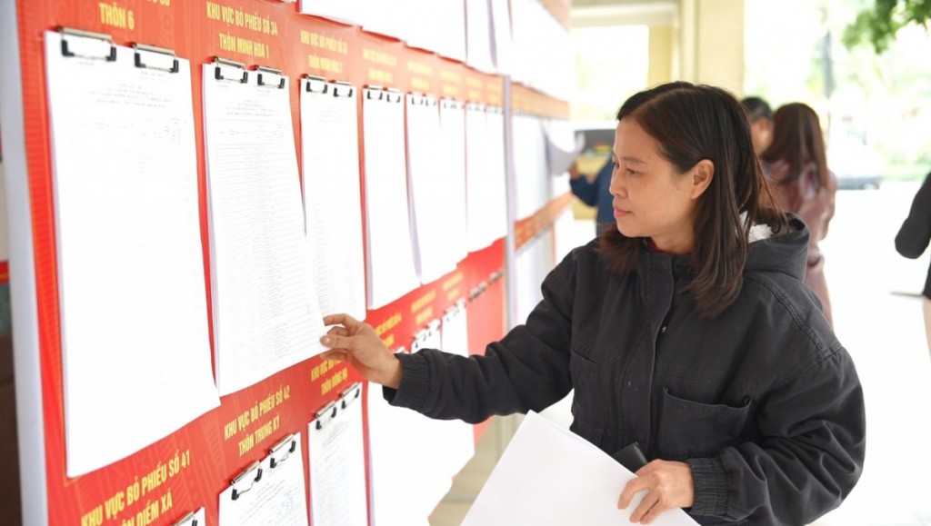 Số hoá danh sách cử tri: Công tác chuẩn bị bầu cử sẵn sàng