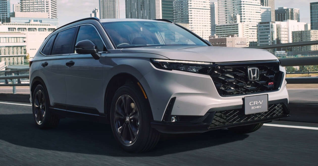 Mẫu xe Honda CR-V tái xuất thị trường quyê nhà Nhật Bản - Ảnh: Honda