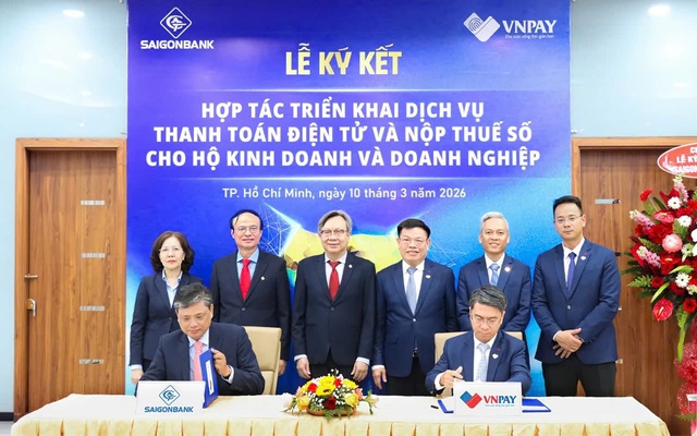 SAIGONBANK và VNPAY triển khai giải pháp số lấy thanh toán làm điểm khởi đầu - Ảnh 1.