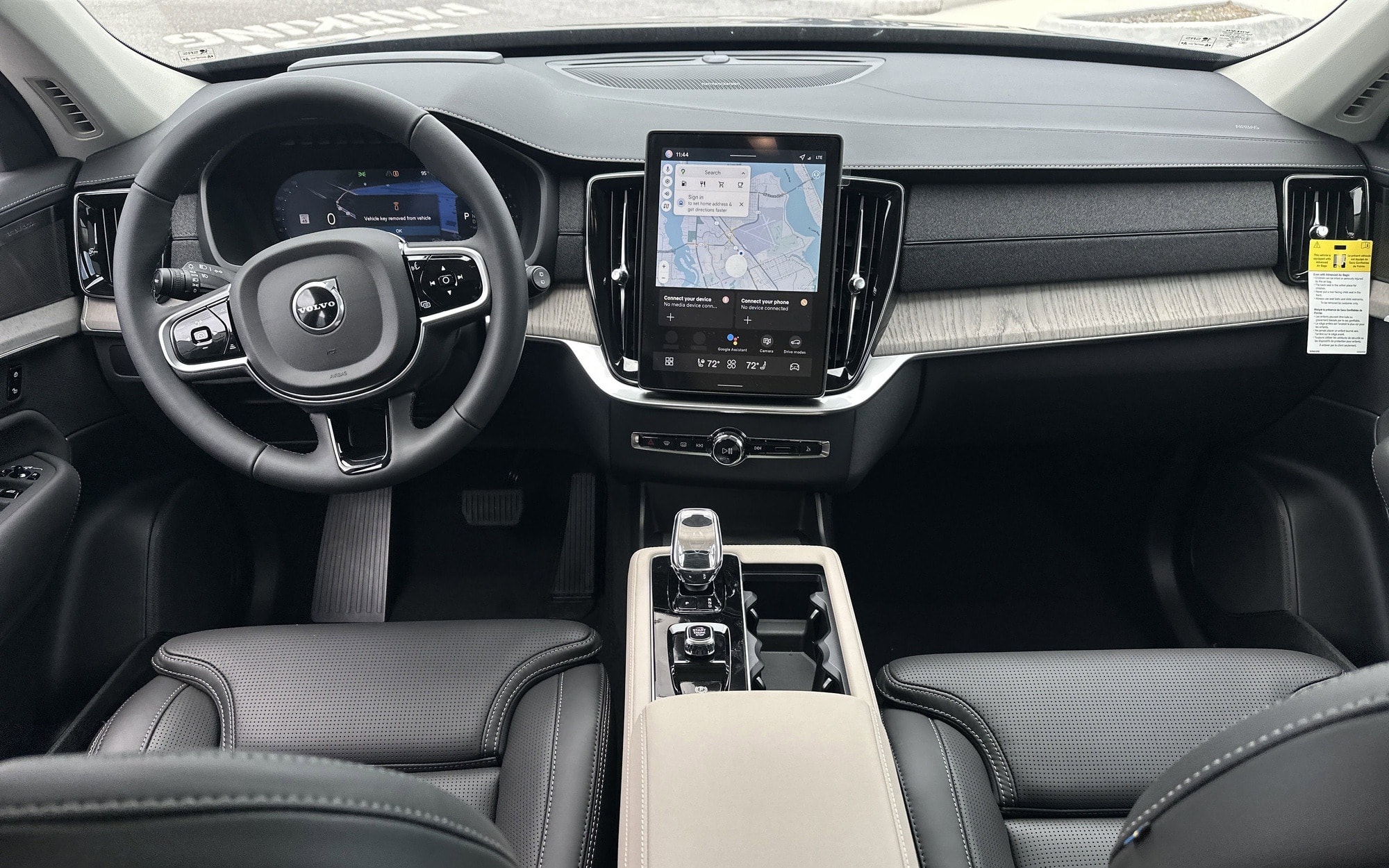 Thiết kế khoang lái Volvo XC90 2026 - Ảnh: Đại lý