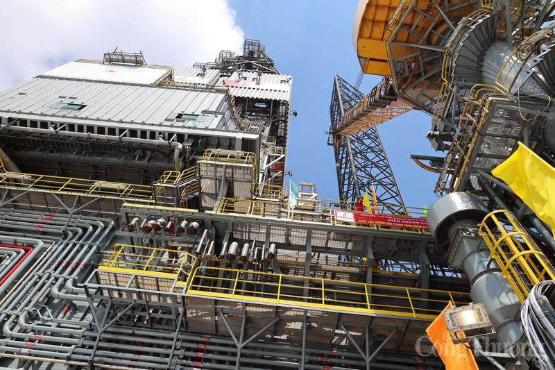 Giàn PV DRILLING IX được trang bị các hệ thống máy móc hiện đại với công nghệ mới nhất.