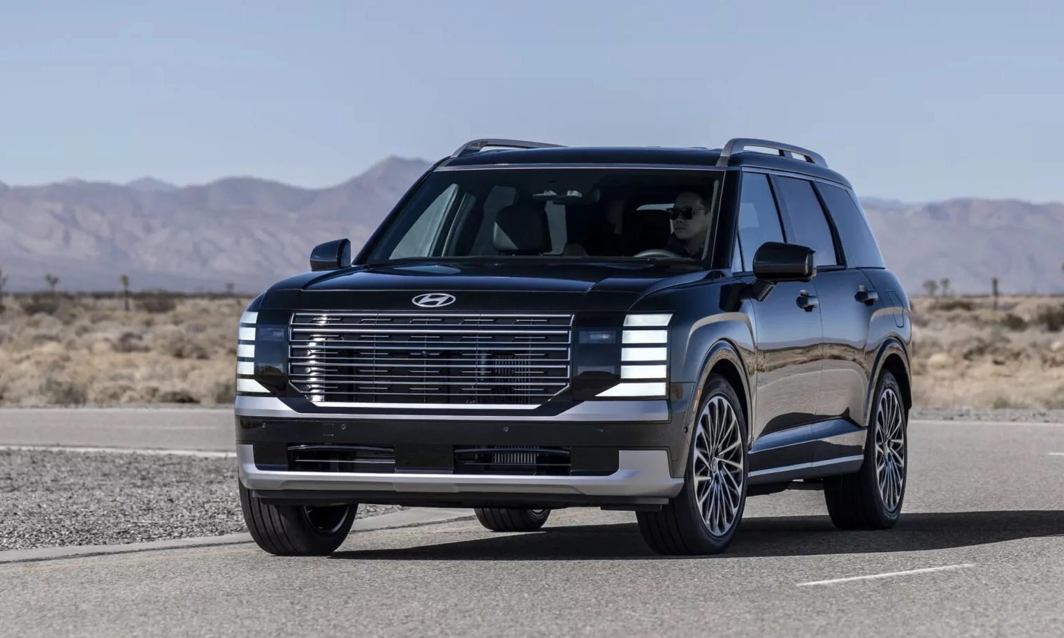 Hyundai Palisade 2026 sở hữu thiết kế bắt mắt hơn hẳn so với hiện hành - Ảnh: Hyundai