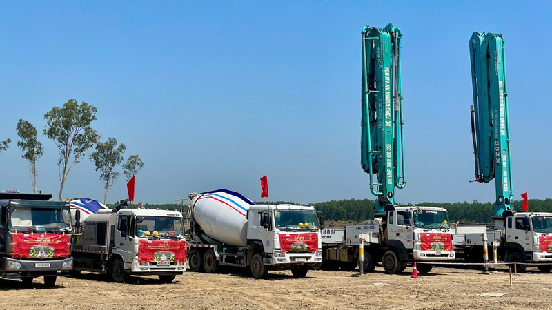 Tất cả đã sẵn sàng để tiến hành xây dựng Khu công nghiệp Tam Anh - An An Hòa. Ảnh: Nguyễn Dương