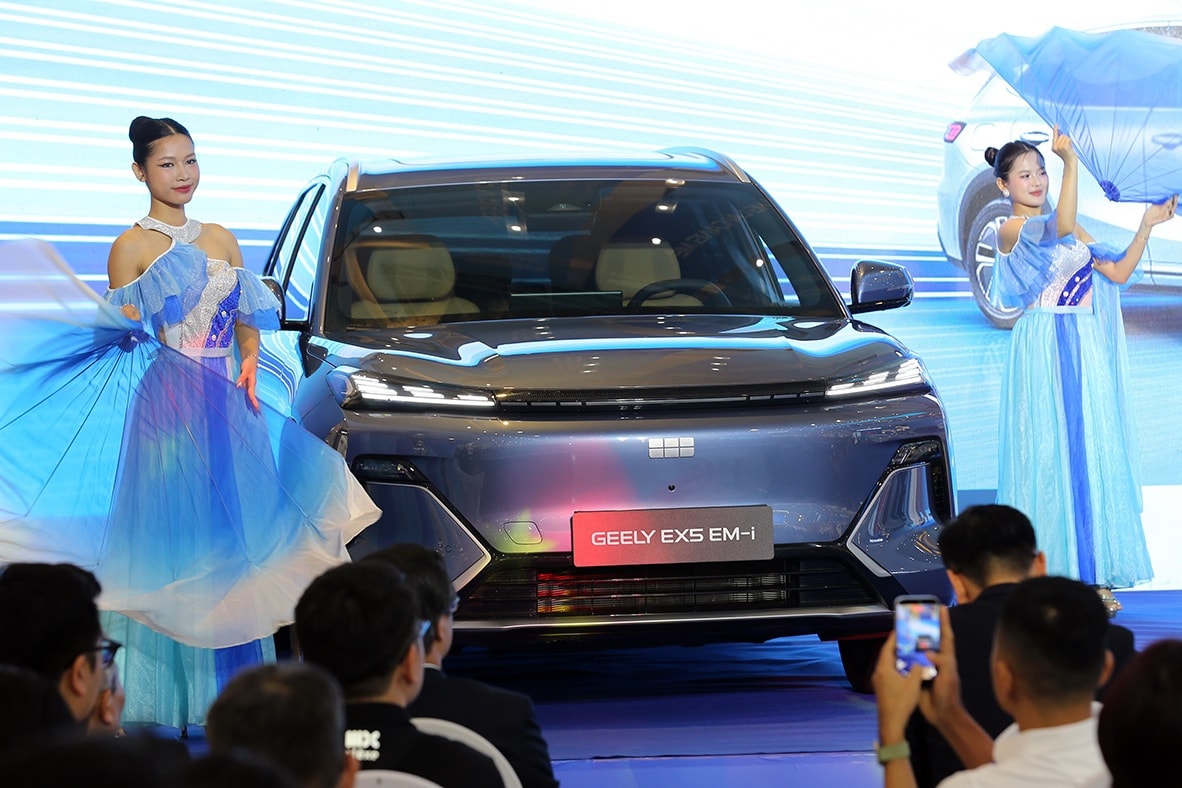 Geely EX5 EM-i được phân phối 3 phiên bản tại thị trường Việt Nam - Ảnh: Việt Hưng