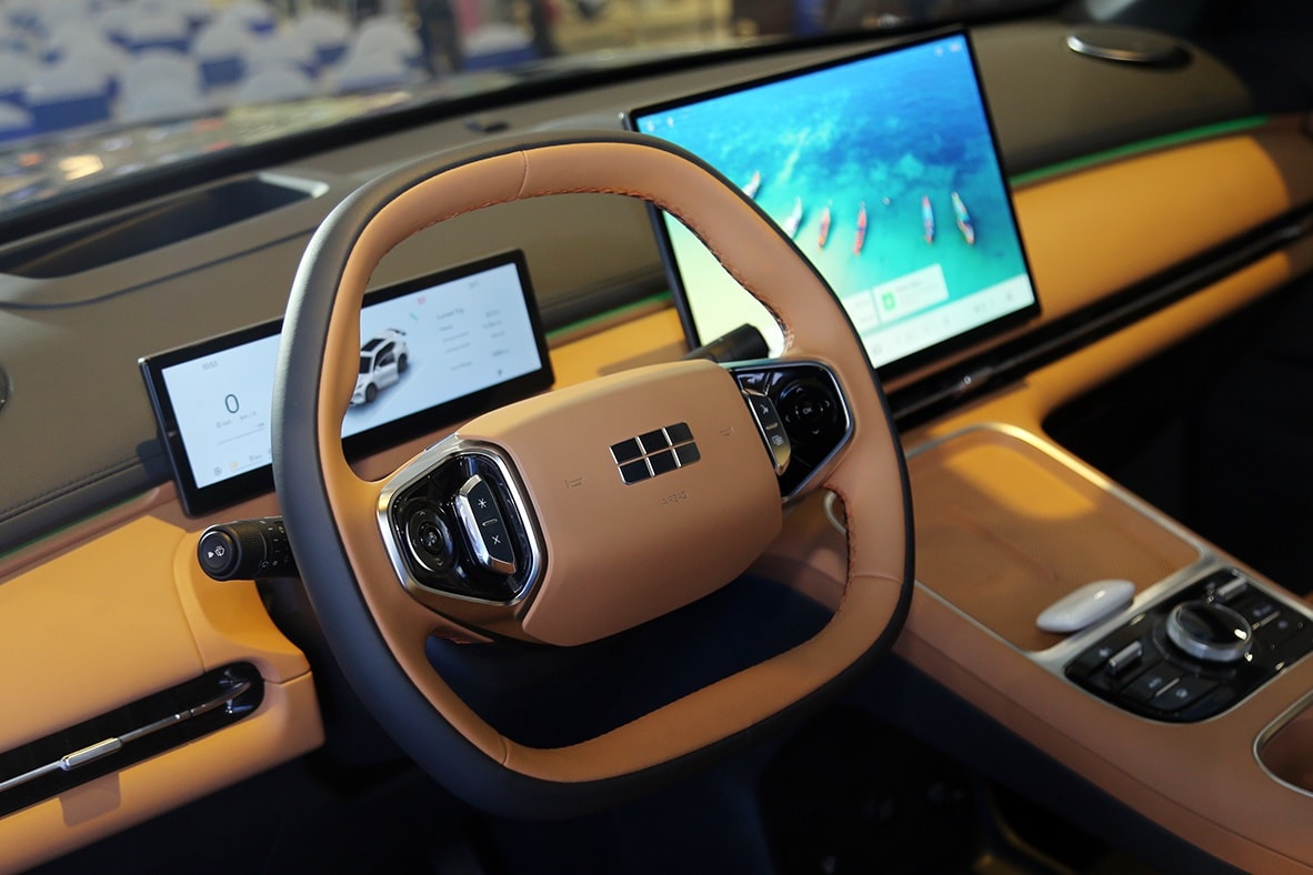 Thiết kế khoang lái Geely EX5 EM-i 2026 - Ảnh: Việt Hưng