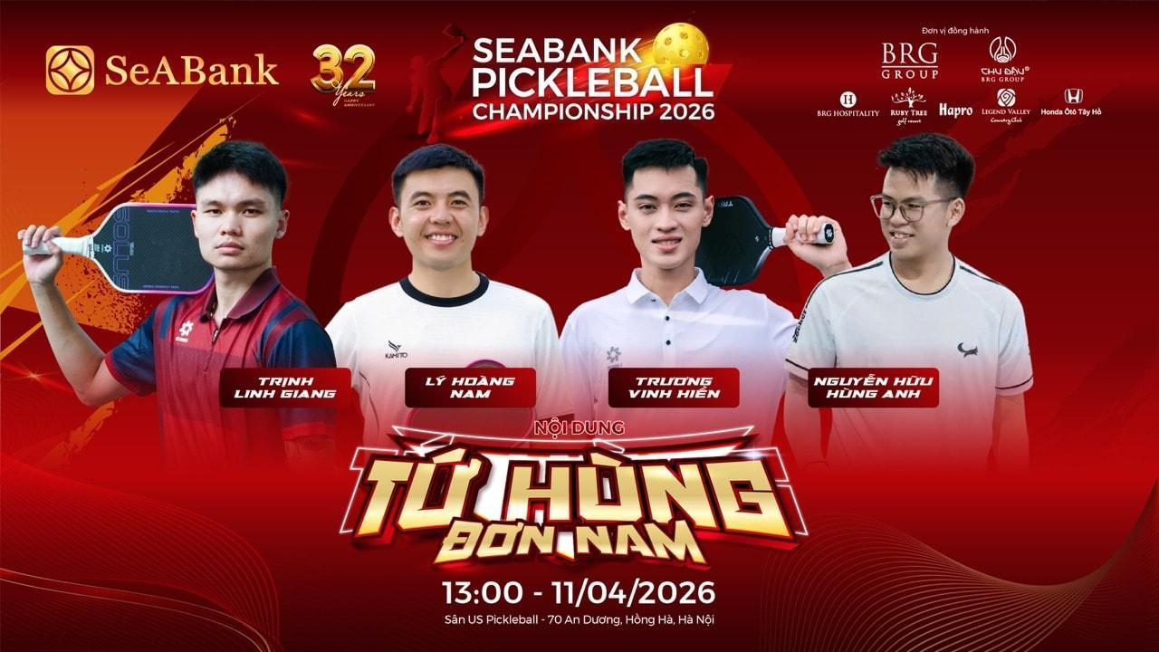 Anh 5_Giai SeABank Pickleball Championship 2026 lớn