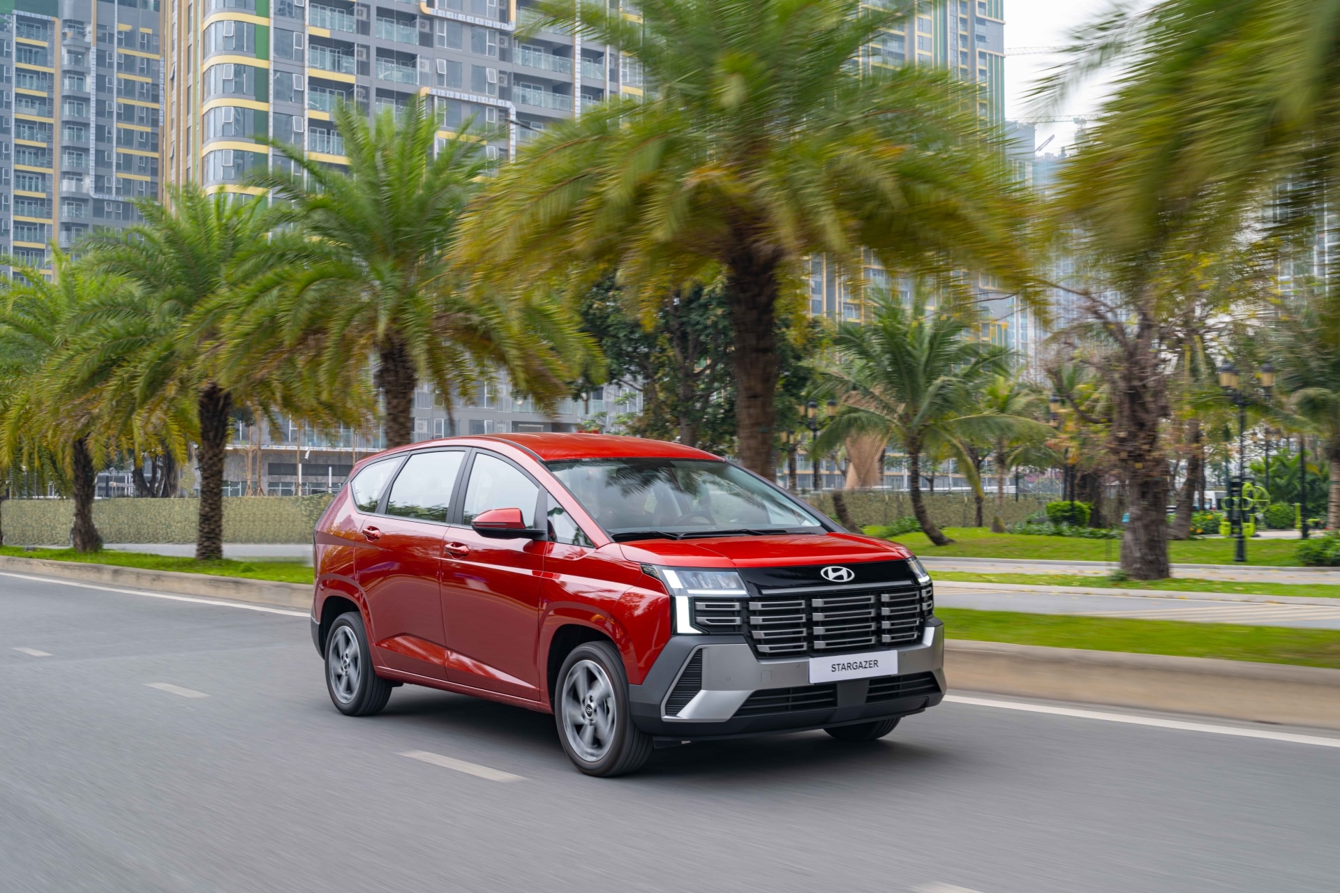 Hyundai Stargazer 2026 sở hữu ngoại hình bắt mắt hơn hẳn so với phiên bản tiền nhiệm - Ảnh: HTV