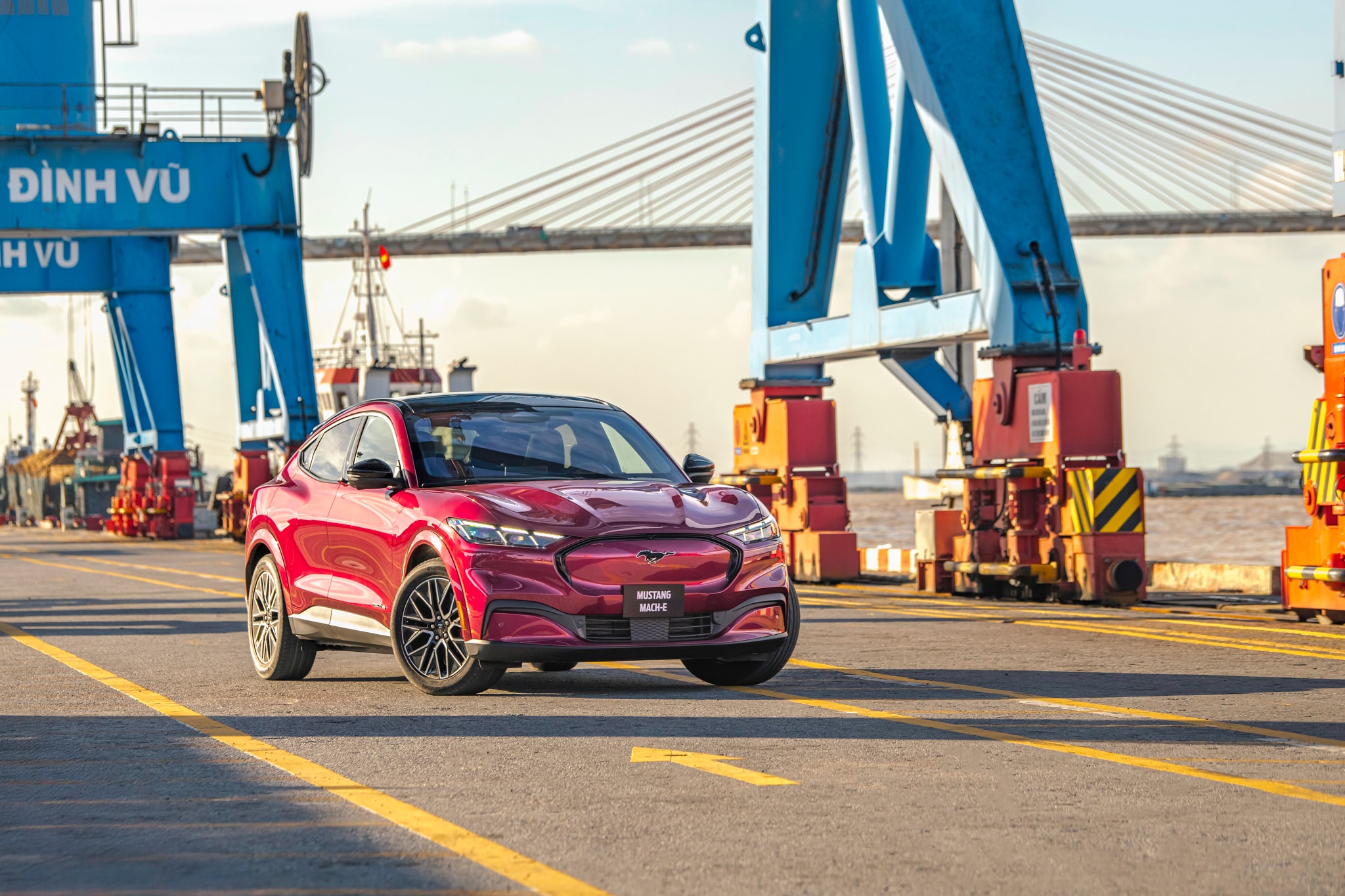 Mẫu xe Ford Mustang Mach-E ra mắt thị trường Việt Nam lần đầu vào tháng 8/2025 - Ảnh: FVL