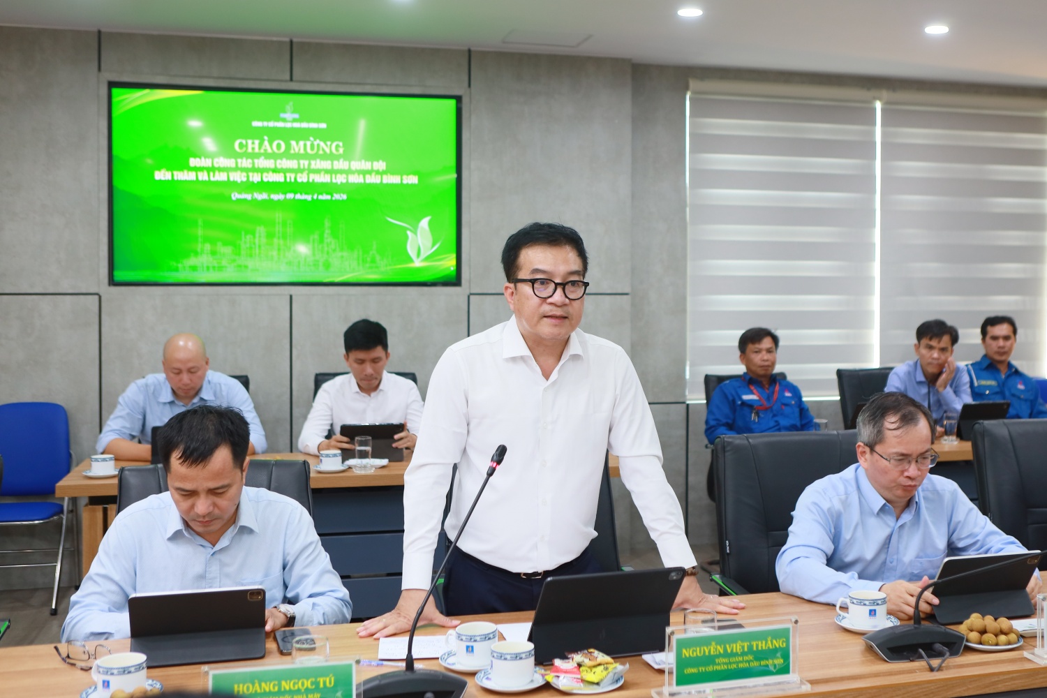 BSR và MIPECO tăng cường hợp tác trong bảo đảm an ninh năng lượng và an ninh quốc phòng BSR và MIPECO tăng cường hợp tác trong bảo đảm an ninh năng lượng và an ninh quốc phòng