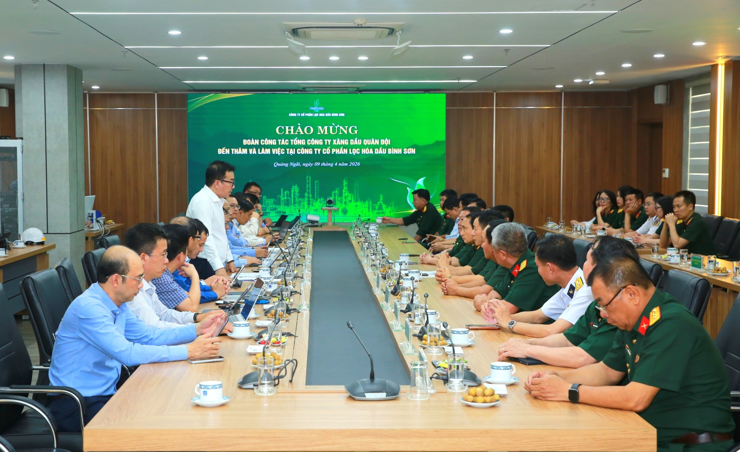 BSR và MIPECO tăng cường hợp tác trong bảo đảm an ninh năng lượng và an ninh quốc phòng BSR và MIPECO tăng cường hợp tác trong bảo đảm an ninh năng lượng và an ninh quốc phòng