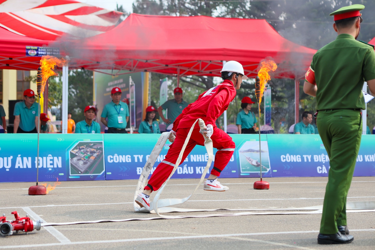 Sôi động và kịch tính tại hội thao ATVSLĐ, PCCN lần thứ XVI của PV Power