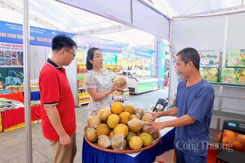 Các sản phẩm nông sản như: Bưởi Phú Thọ cũng ghi nhận mức tiêu thụ ấn tượng.
