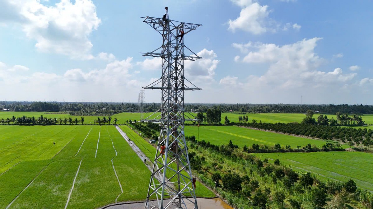Đảm bảo điện mùa khô 2026 - EVNSPC đóng điện nhiều công trình lưới điện 110kV