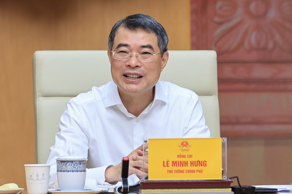Thủ tướng Lê Minh Hưng chủ trì cuộc làm việc với Bộ Công Thương về tình hình triển khai các nhiệm vụ được giao năm 2026 - Ảnh: VGP/Nhật Bắc