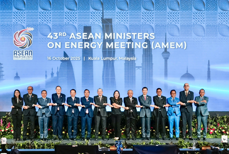 Các đại biểu tham dự Hội nghị Bộ trưởng Năng lượng ASEAN lần thứ 43. Ảnh: BCT