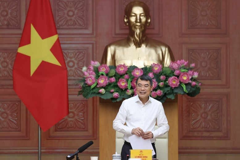 Thủ tướng Lê Minh Hưng phát biểu chỉ đạo.