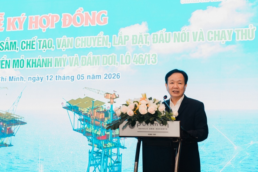 PVEP Khánh Mỹ và Vietsovpetro ký kết hợp đồng EPCI dự án Phát triển mỏ Khánh Mỹ - Đầm Dơi