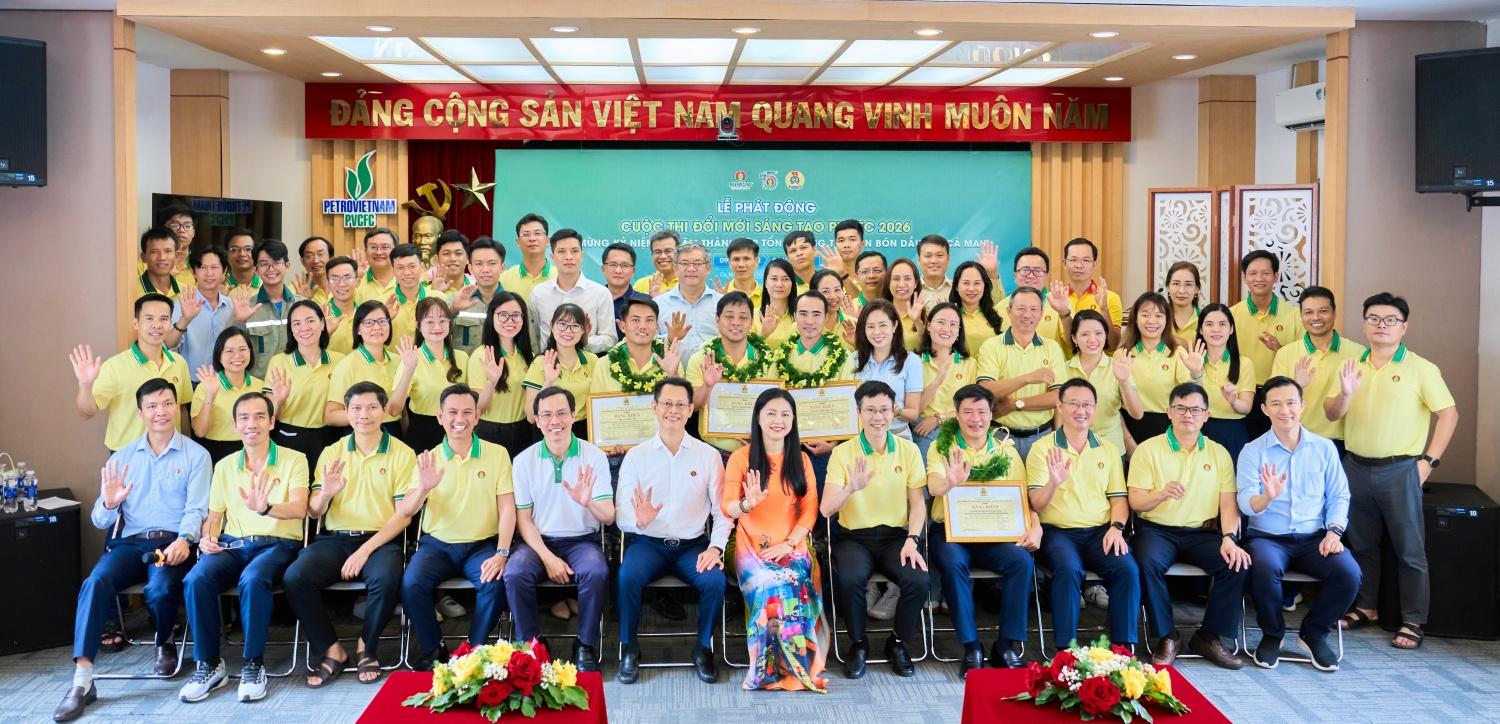 PVCFC phát động cuộc thi đổi mới sáng tạo 2026 PVCFC phát động cuộc thi đổi mới sáng tạo 2026