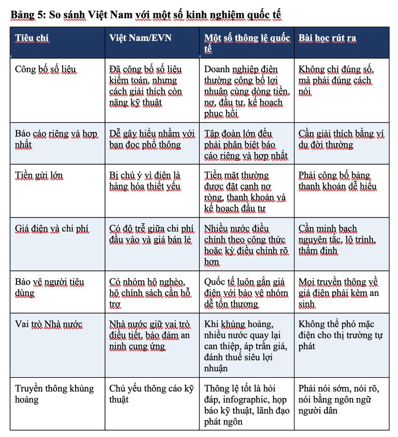 Đọc đúng số liệu tài chính EVN: Từ góc nhìn chính sách điện và an ninh năng lượng quốc gia - 9