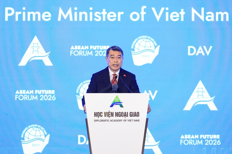 Thủ tướng Chính phủ Lê Minh Hưng phát biểu khai mạc Diễn đàn - Ảnh: VGP