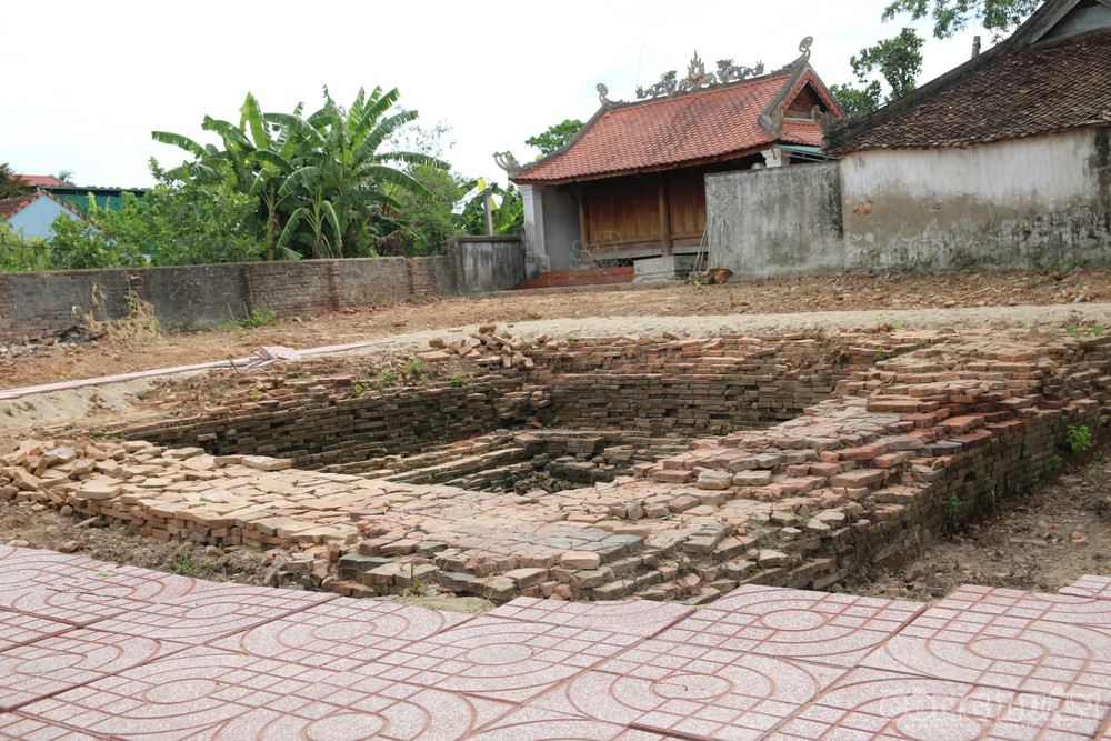 Di tích Nhạn Tháp - một công trình Phật giáo độc đáo được xây dựng vào giữa thế kỷ VII (ảnh: Kim Long) clo_br_3.jpg