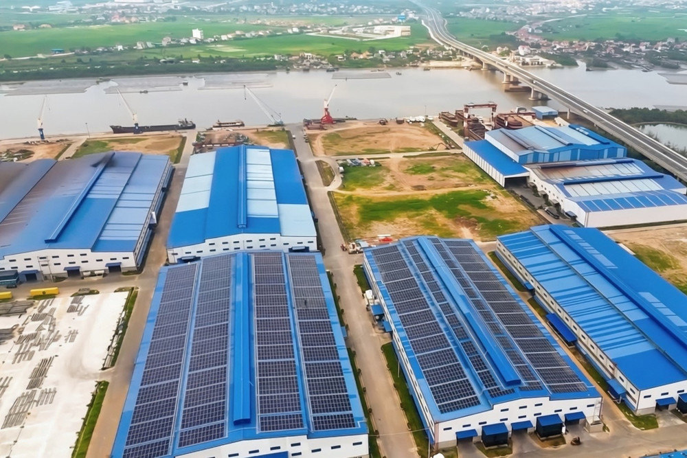 Công ty Đóng tàu Nam Phát đầu tư hệ thống điện mặt trời, tự đáp ứng tới 40% nhu cầu điện. 2.jpg