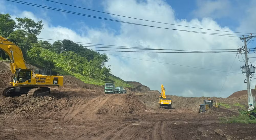 Hình ảnh thi công dự án cao tốc Dầu Giây - Tân Phú. Ảnh: TL. cao-toc-dau-giay-tan-phu.png