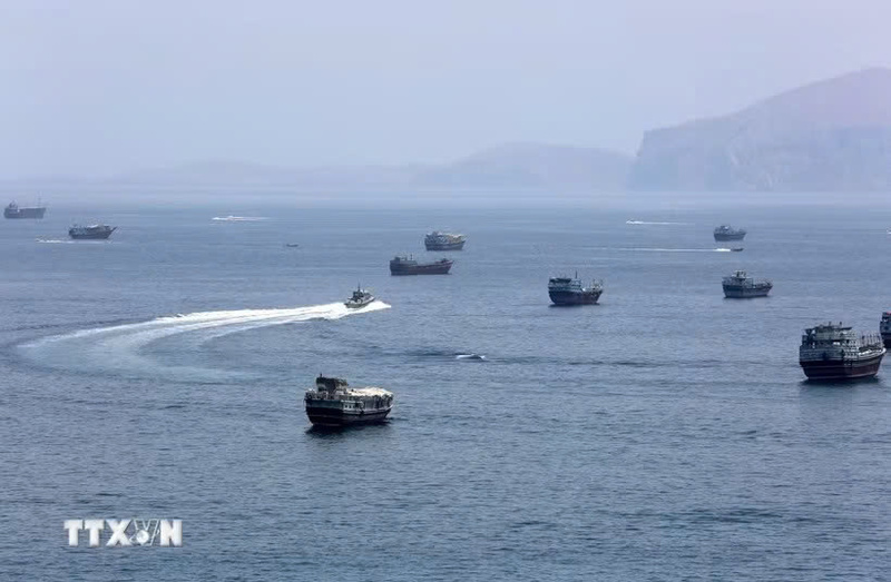 Eo biển Hormuz. Ảnh: THX/TTXVN