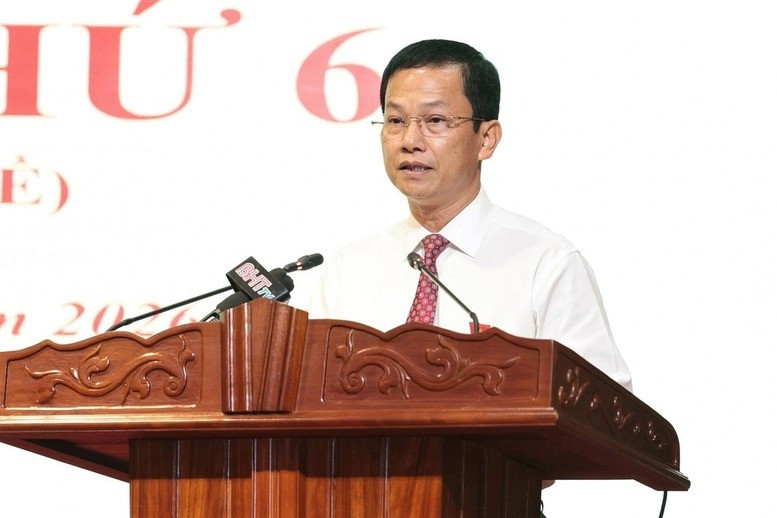 Tân Phó Chủ tịch UBND tỉnh Hà Tĩnh Nguyễn Trọng Hiếu. Ảnh: VGP