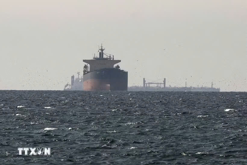 Quang cảnh eo biển Hormuz. (Ảnh: THX/TTXVN phát)
