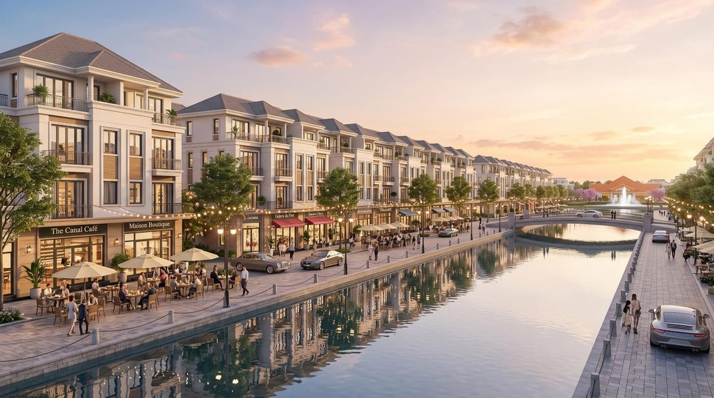 Shophouse trung tâm – kết nối kinh doanh, gia tăng giá trị. Shophouse trung tâm – kết nối kinh doanh, gia tăng giá trị.